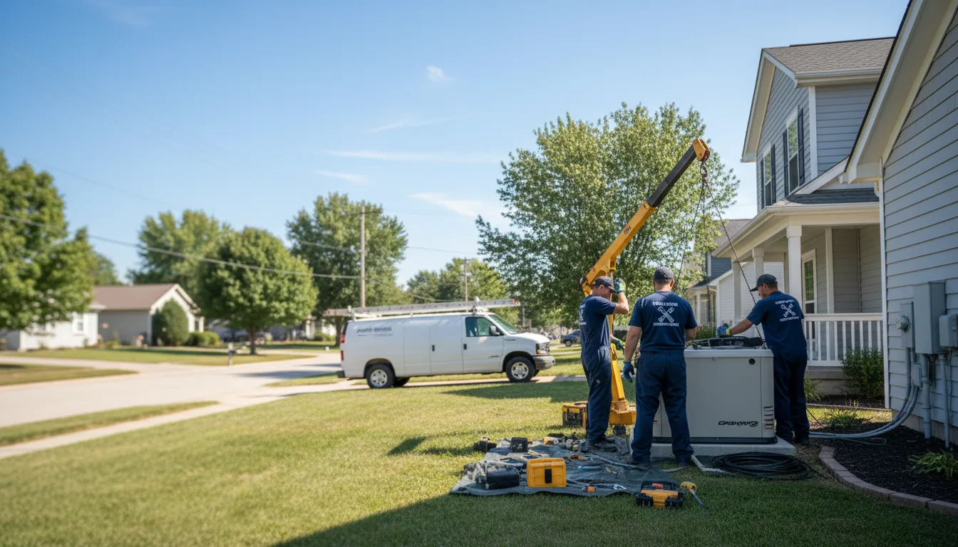 Generator Installation in Montpelier, IA near me